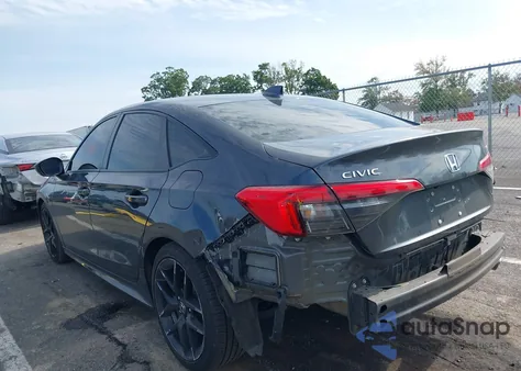 2022 Honda Civic Sport z USA, uszkodzony, nr VIN 2HGFE2F54NH573997